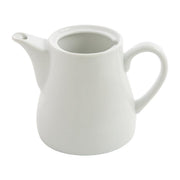 Porcelain Teapots Set of 4 483ml White Stackable Hotel Catering Tea Pot