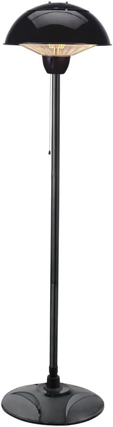 Outdoor Patio Heater 1500W Freestanding Radiant Tower with Safety Switch
