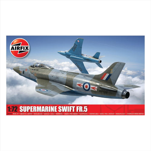 Supermarine Swift FR.5 Plastic Model Kit 1:72 Scale Detailed Plane Craft Set