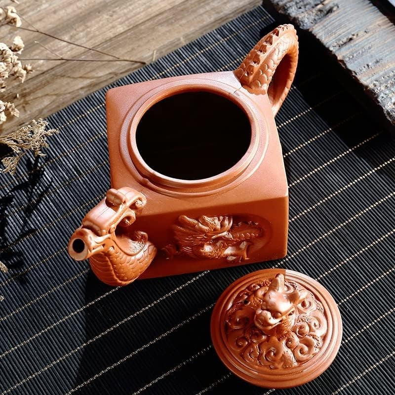 Kung Fu Tea Set Purple Clay Teapot Cups Chinese Ceramic Tea Ceremony Set