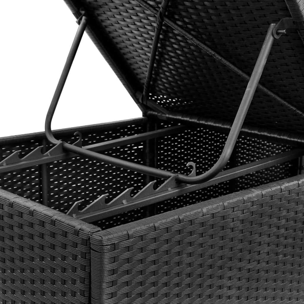 Outdoor Reclining Sun Lounger with Cream Cushion, Durable Alloy Steel Frame