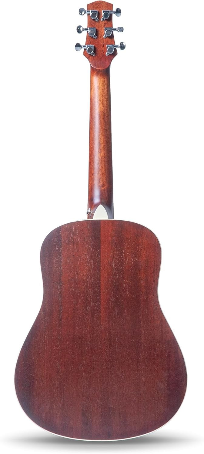 3/4 Size Mini Acoustic Guitar Travel Steel String Natural