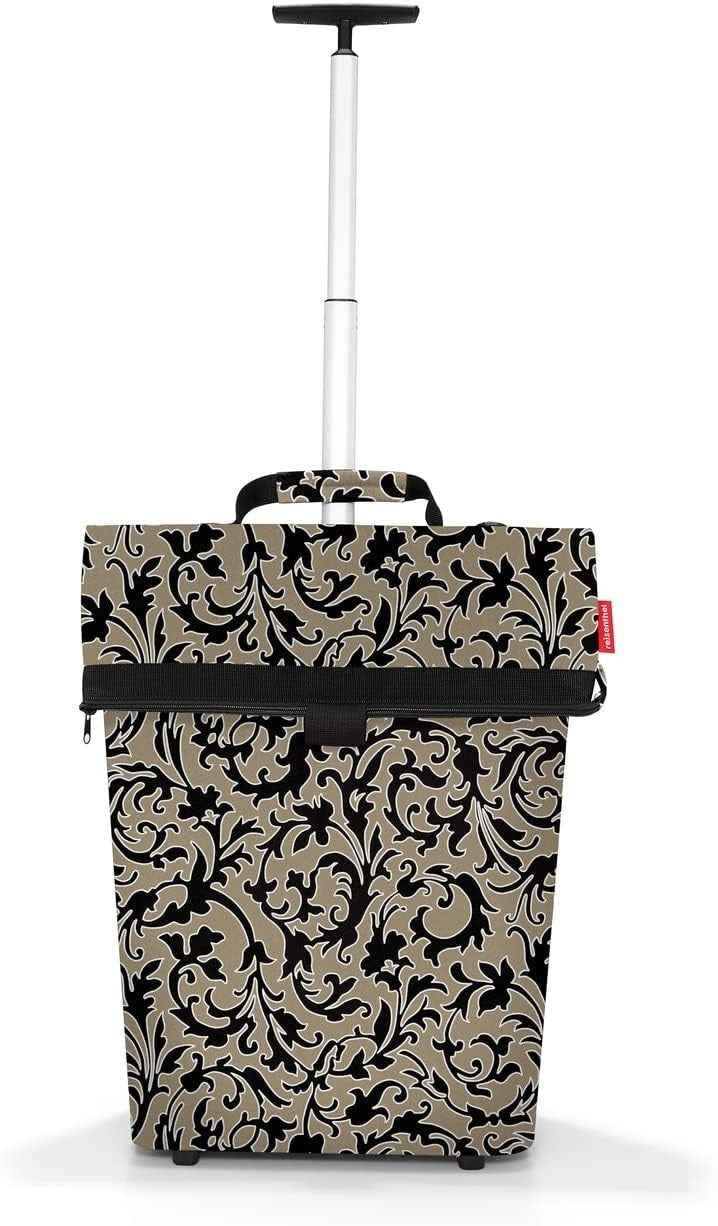 Women's Baroque Marble Trolley Gym Bag Adjustable Handle Travel Bag