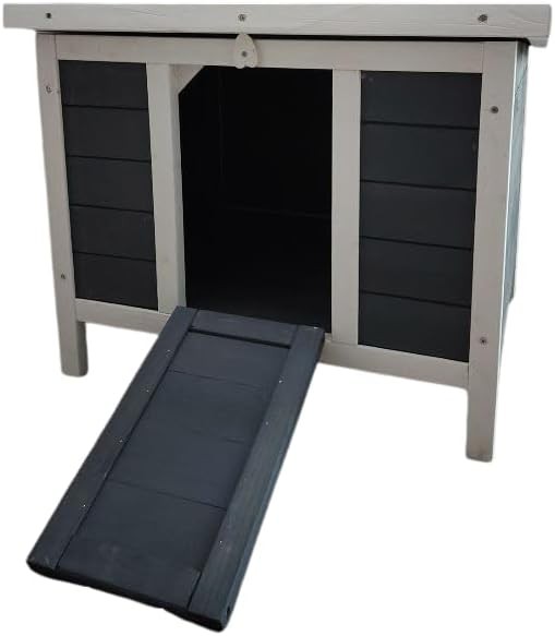 Extra Large Rabbit Hide House Outdoor Weatherproof Guinea Pig Shelter