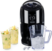 Electric Ice Crusher Snow Cone Slush Machine Stainless Steel Blades 600ml