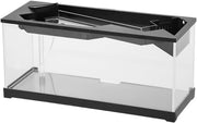 Desktop Acrylic Fish Tank Bowl w/ Silent Pump Waterfall Oxygenation