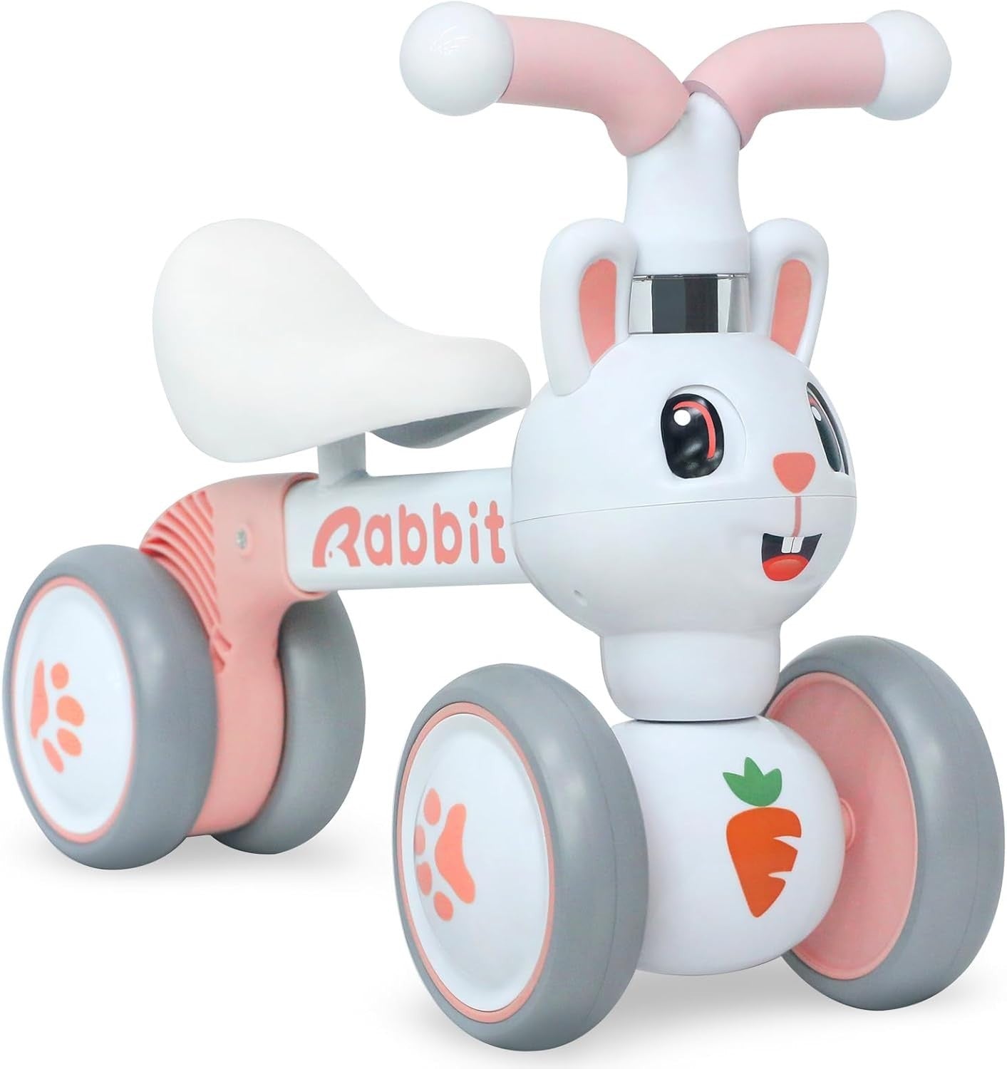 Baby Balance Bike Toddler Ride On Trike Walker No Pedals 10-36 Months Rabbit