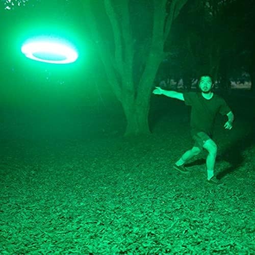 TOSY RGB LED Flying Disc | 108 LEDs, Rechargeable, Smart Modes, Waterproof