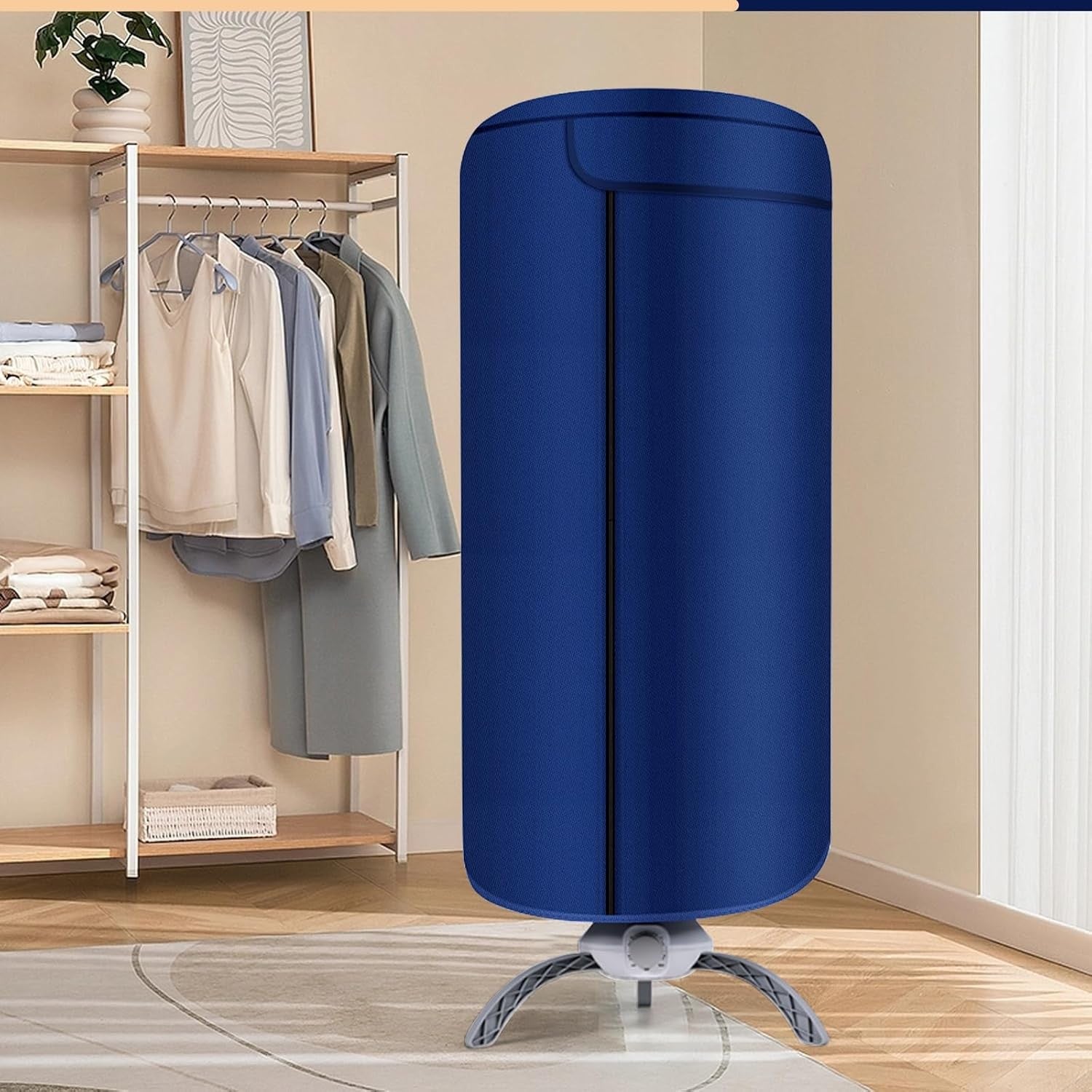 Heated Clothes Airer 900W Electric Dryer 12kg Indoor Hot Air Drying