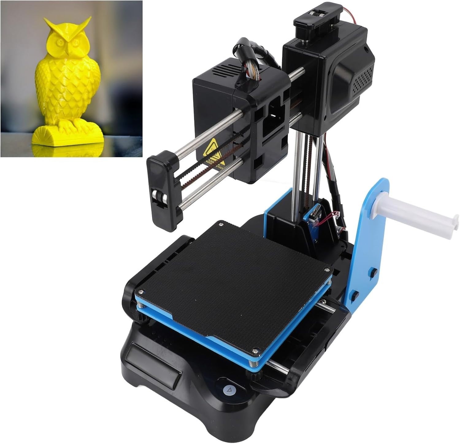 Small Portable 3D Printer Fast Heating Compact Magnetic Bed PLA TPU