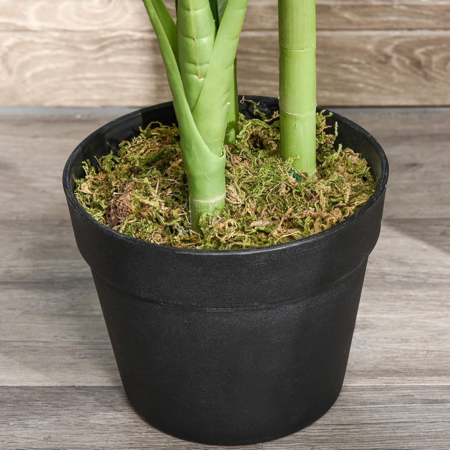 3.3FT Artificial Monstera Tree Potted Indoor Plant Tropical Green Home Decor