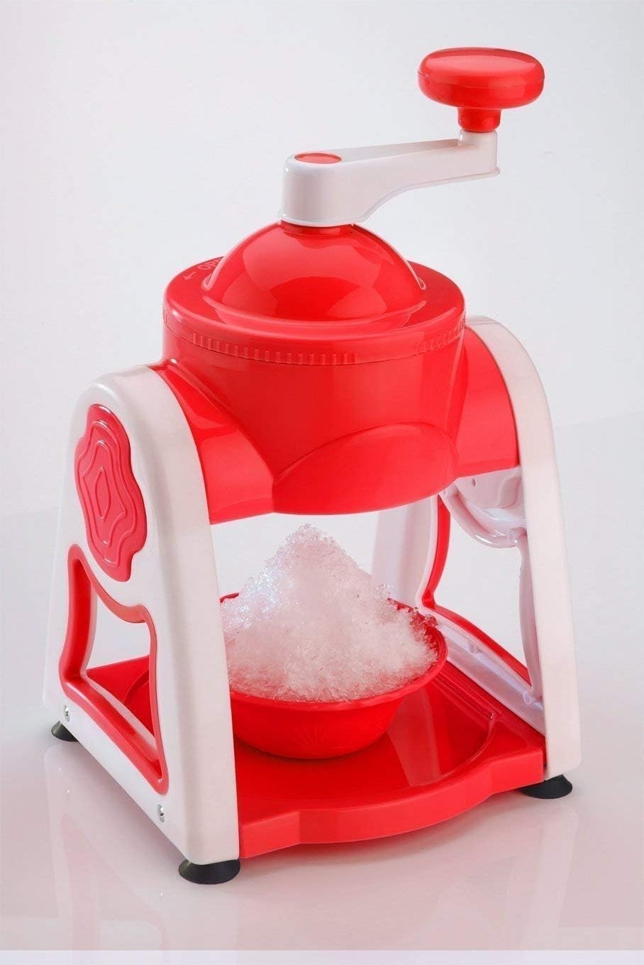 Manual Ice Crusher Snow Cone Maker Portable Summer Slush Shaver