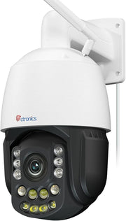 4K PTZ Security Camera 30X Optical Zoom WiFi AI Auto Tracking CCTV