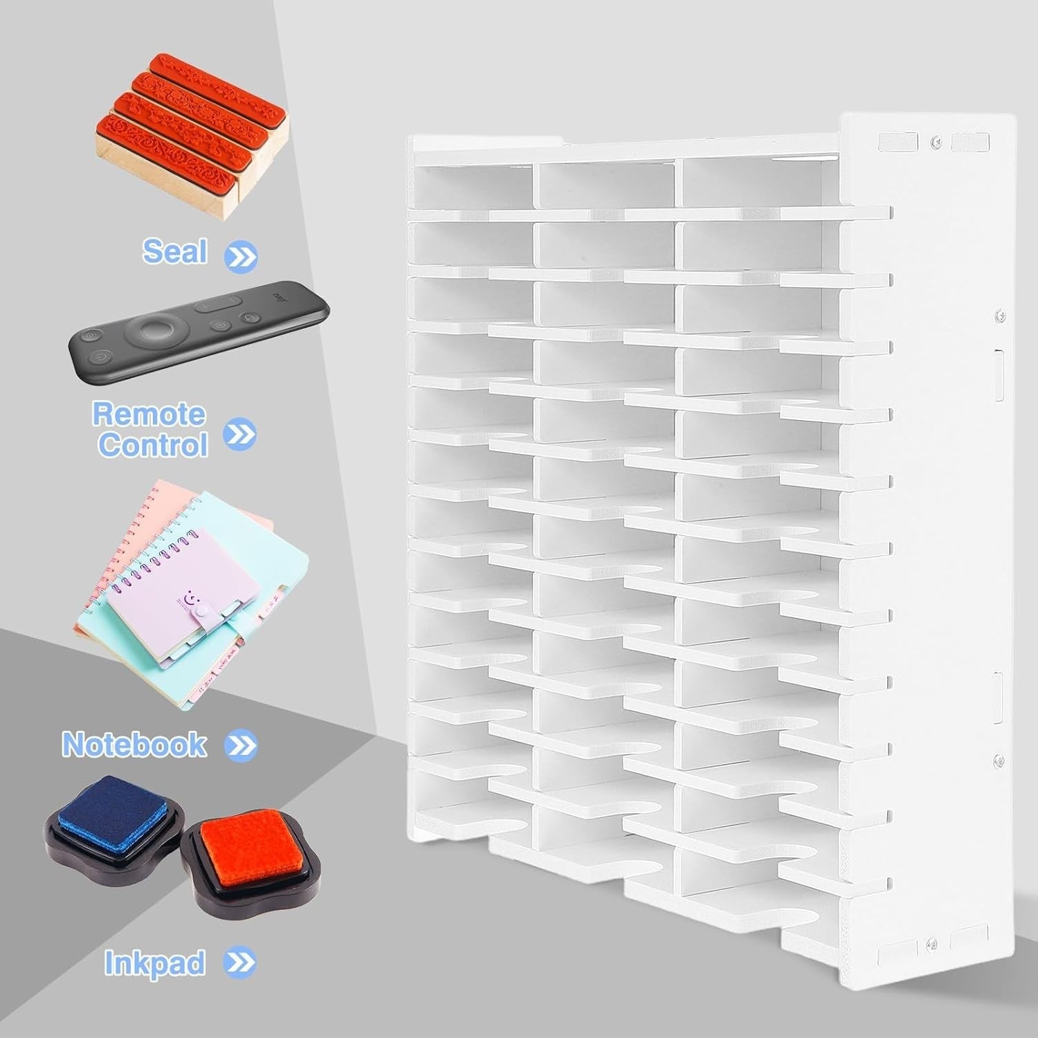 Portable CD DVD Storage Case Disc Organizer Box Dustproof White Holder