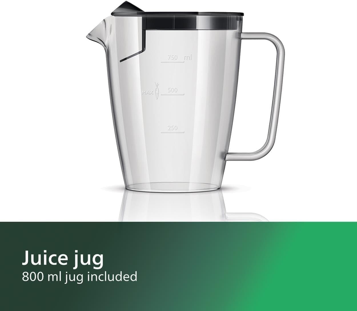 800W Juicer 2L Capacity XL Feed Tube Quick Clean Drip Stop Compact