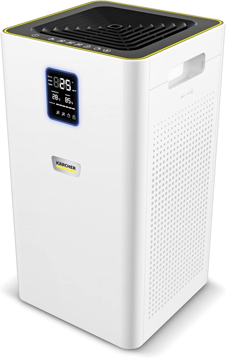HEPA Air Purifier 320m³/h Auto Night Mode Large Room 30m²