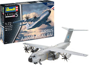 1:72 Airbus A400M Atlas RAF Military Cargo Plane Model Kit Unpainted Plastic