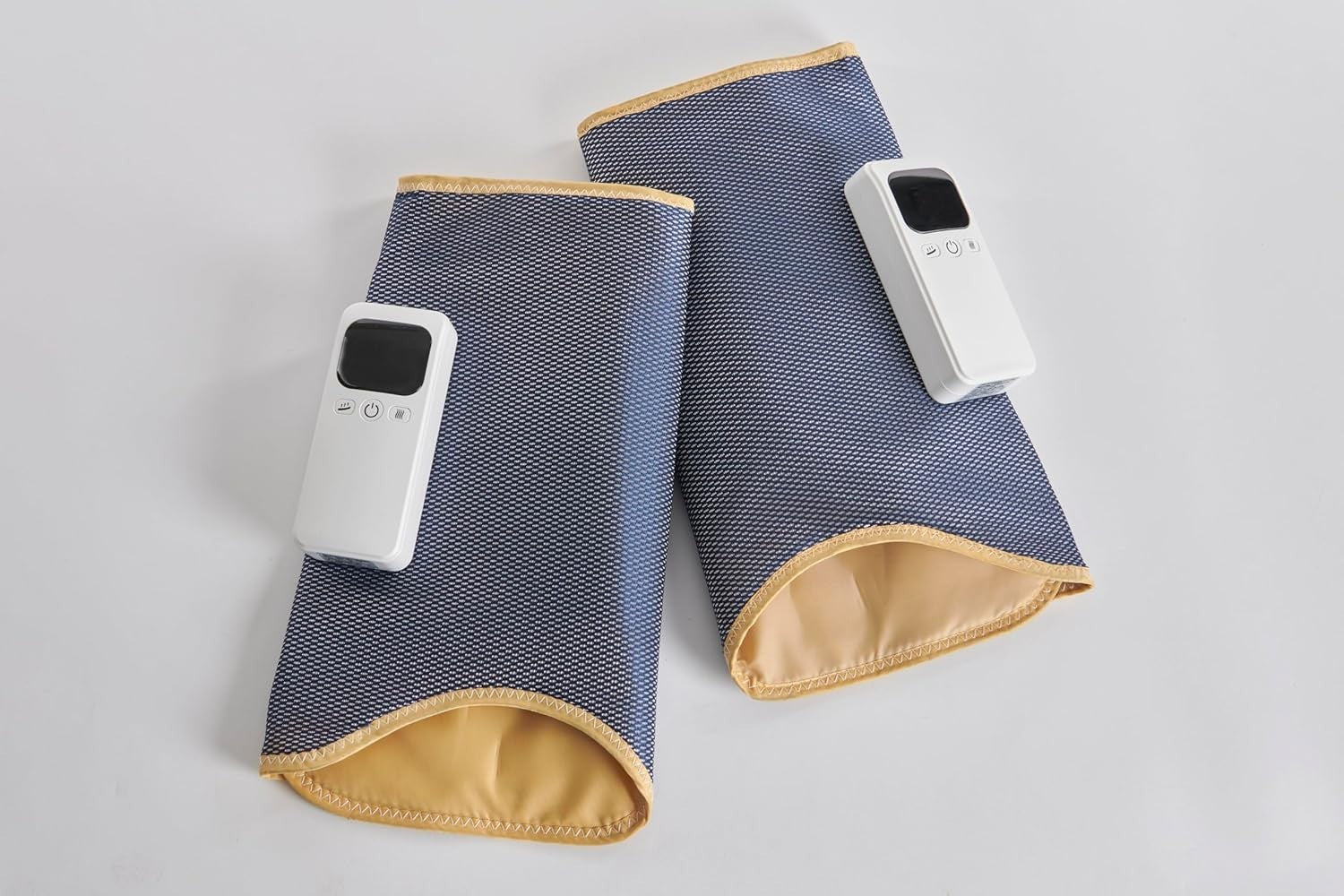 Heated Air Compression Leg Massager with 3 Intensity Levels & Cordless Relief