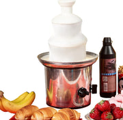 3 Tier Chocolate Fountain Fondue Machine Cheese Sauce Warmer