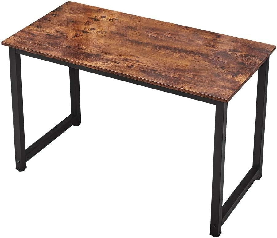 Computer Desk 120cm Rustic Home Office Study Table PC Laptop Workstation