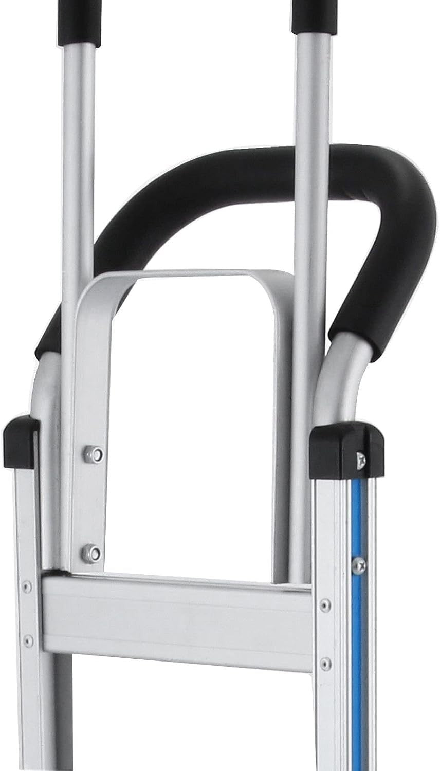 550lb Stair Climbing Hand Truck Aluminum 6 Wheel Heavy Duty Dolly Cart