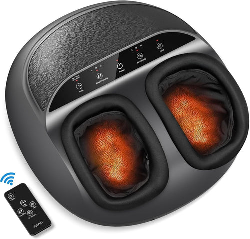 Shiatsu Foot Massager with Heat, Deep Kneading & Compression, Remote