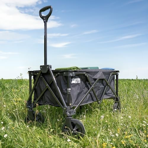 135L Folding Garden Trolley Cart Wagon Heavy Duty Outdoor Festival