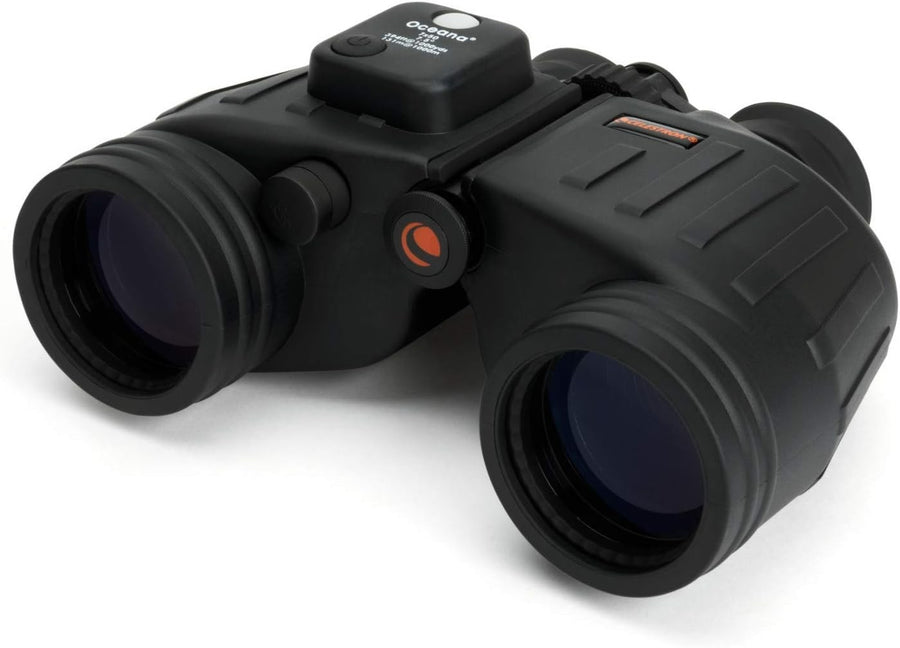 7x50 Waterproof Marine Binoculars Compass Rangefinder Fogproof Outdoor