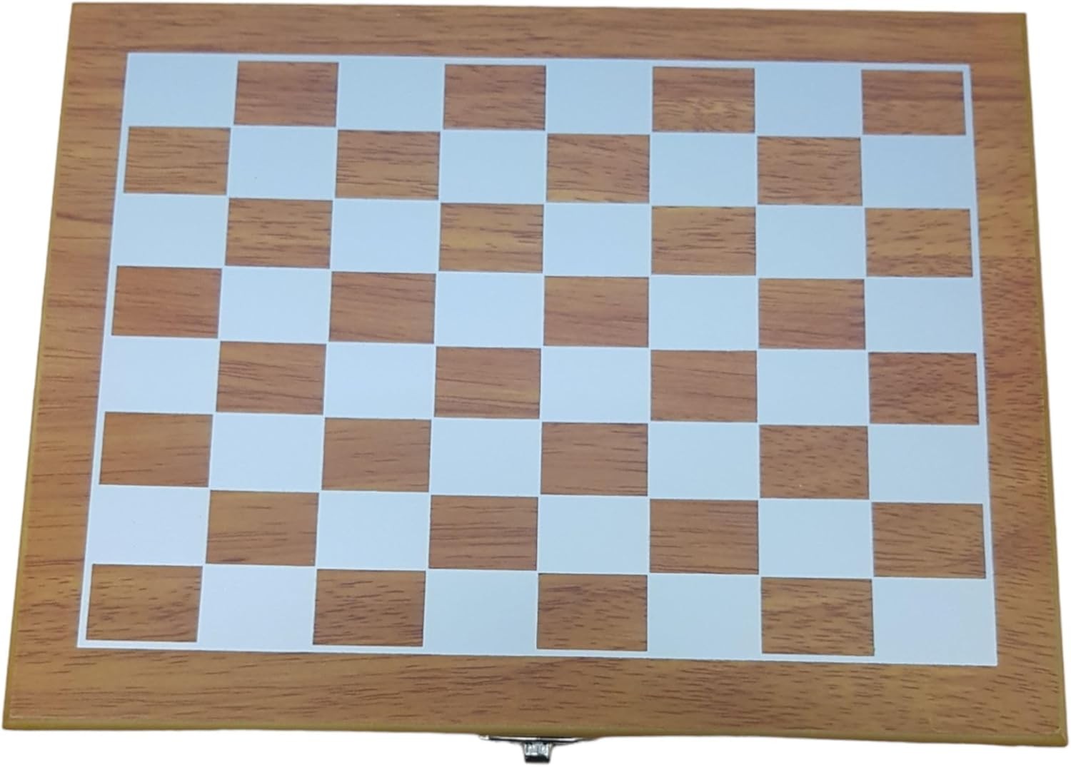 Luxury Chess Gift Set with 6oz Hip Flask | Wooden Case | Cups & Funnel Included