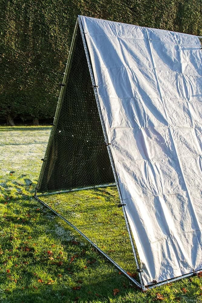Walk In Chicken Run 2.5x4m Galvanised Steel Heavy Duty Cage Cover