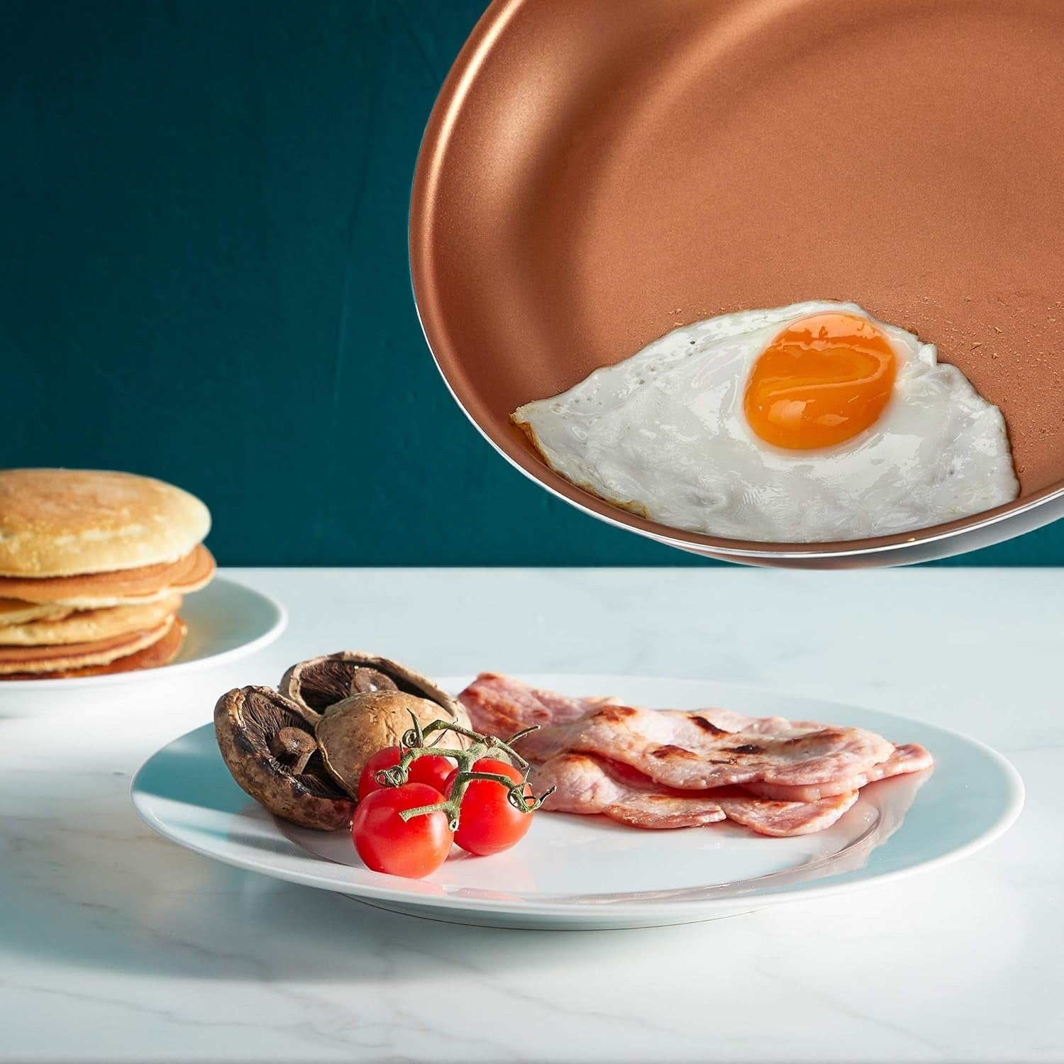 11Pcs Black Non-Stick Saucepan and Frying Pan Set with Glass Lids & Utensils