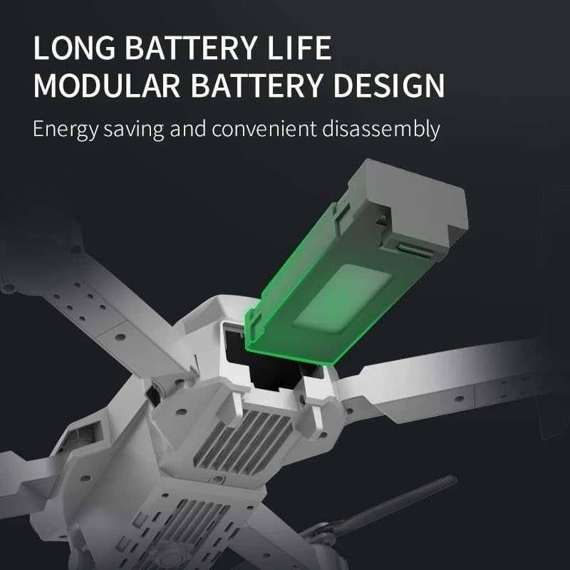 Foldable 4K Drone WiFi RC Quadcopter Auto Return Altitude Hold for Kids Beginner