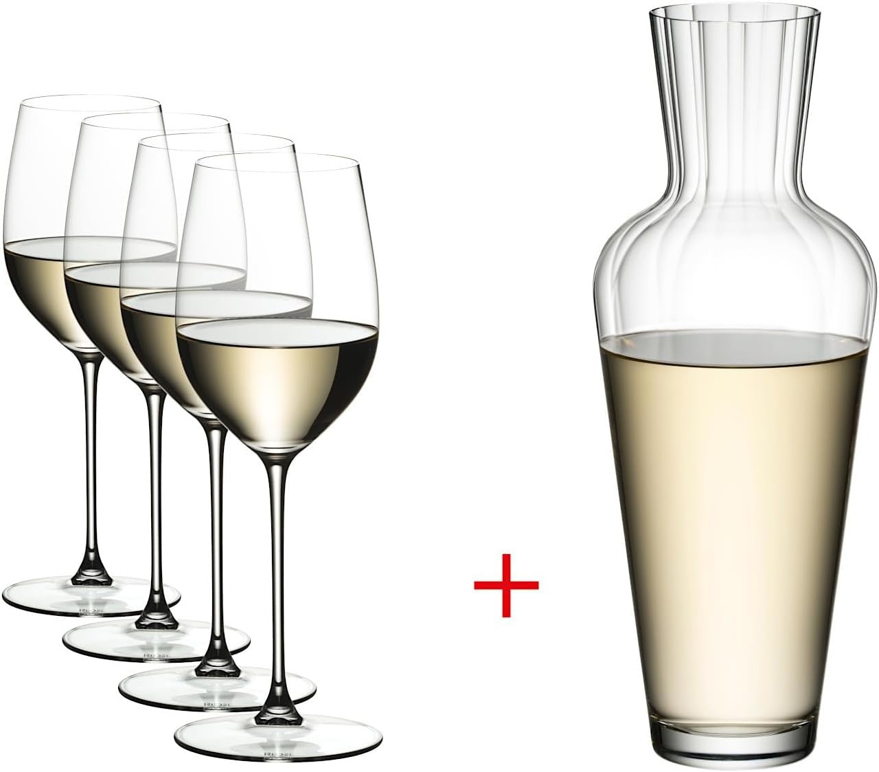 Crystal Wine Decanter 400ml Scratch-Resistant Elegant Modern Glass Carafe