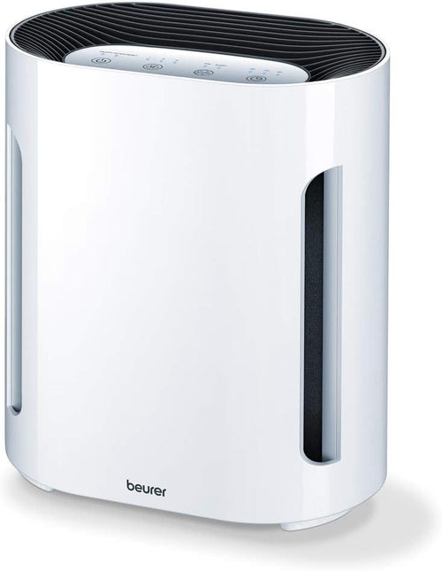 Compact HEPA Air Purifier Ioniser Quiet Night Mode Timer Allergy