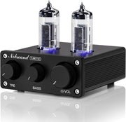 Mini Tube Preamp Class A Stereo Audio Amplifier Bass Treble Control