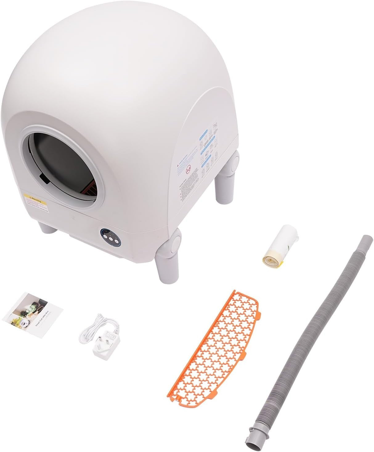 Self Cleaning Cat Litter Box 68L App Control Odor Free Smart XL