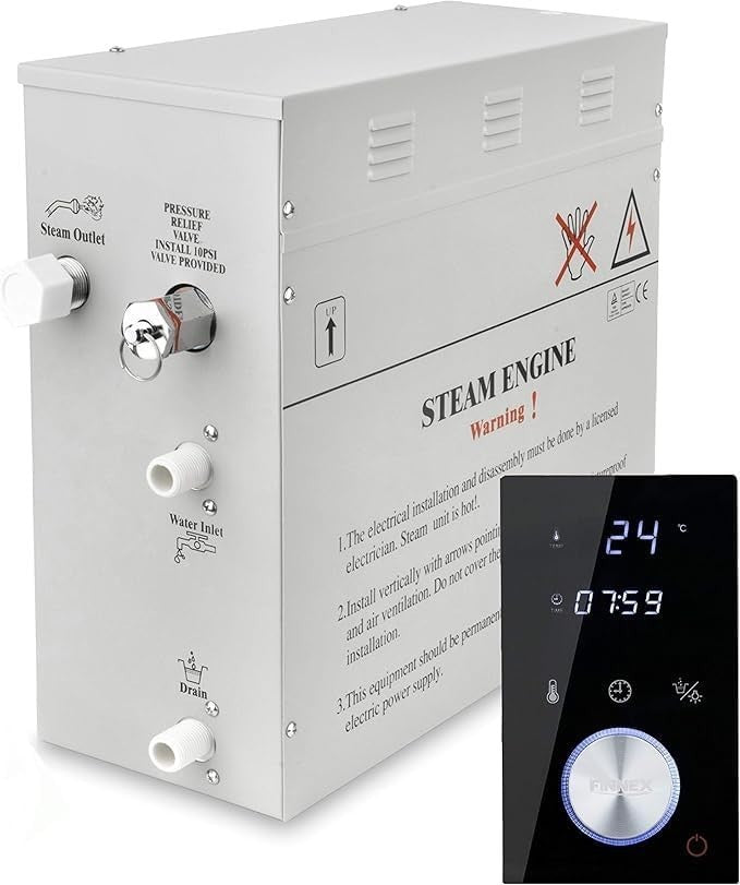 Premium 3kW Home Sauna Steam Generator Kit – Fast Heat, Aromatherapy Spa