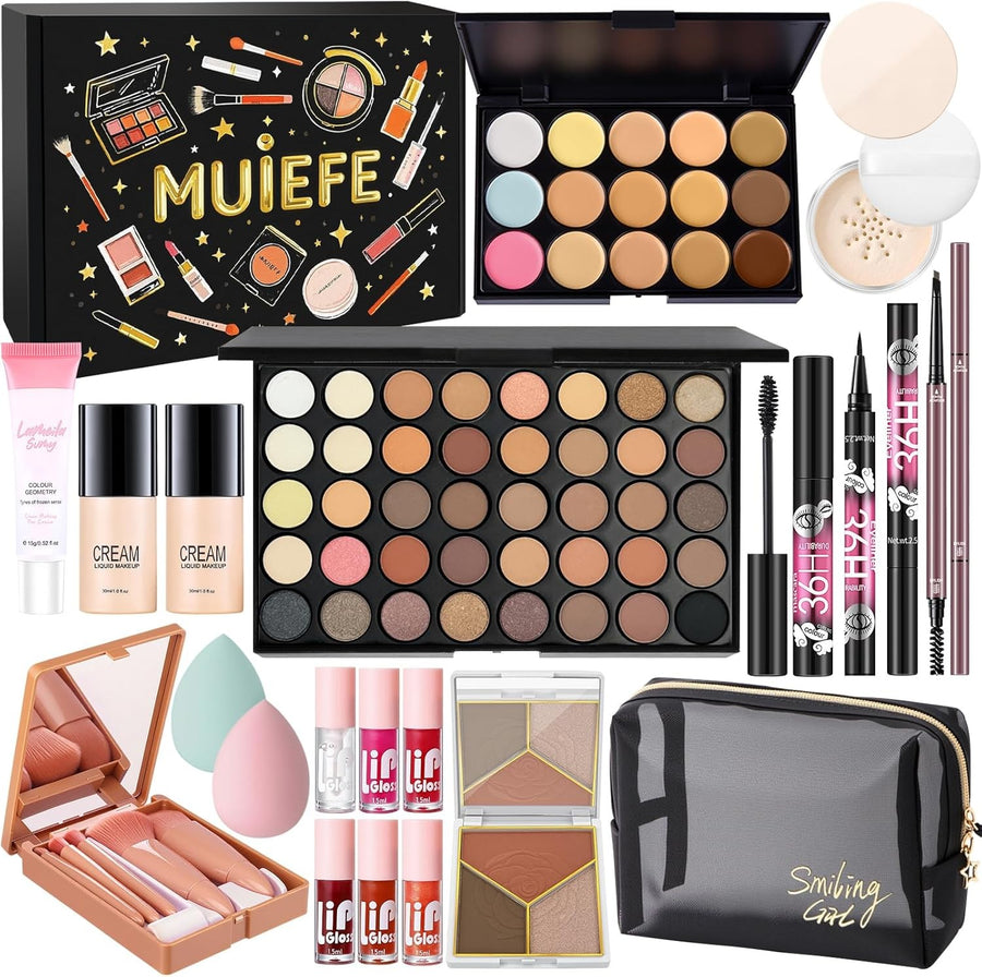 All In One Makeup Starter Kit Gift Set Palette
