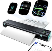 Portable Bluetooth Thermal Printer Touchscreen US Letter A4