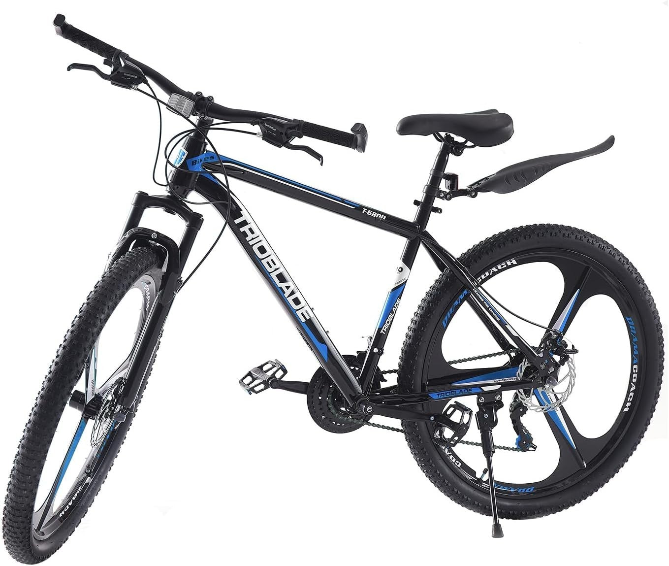27.5" Mountain Bike 21-Speed Shock Absorber Disc Brakes Durable Frame