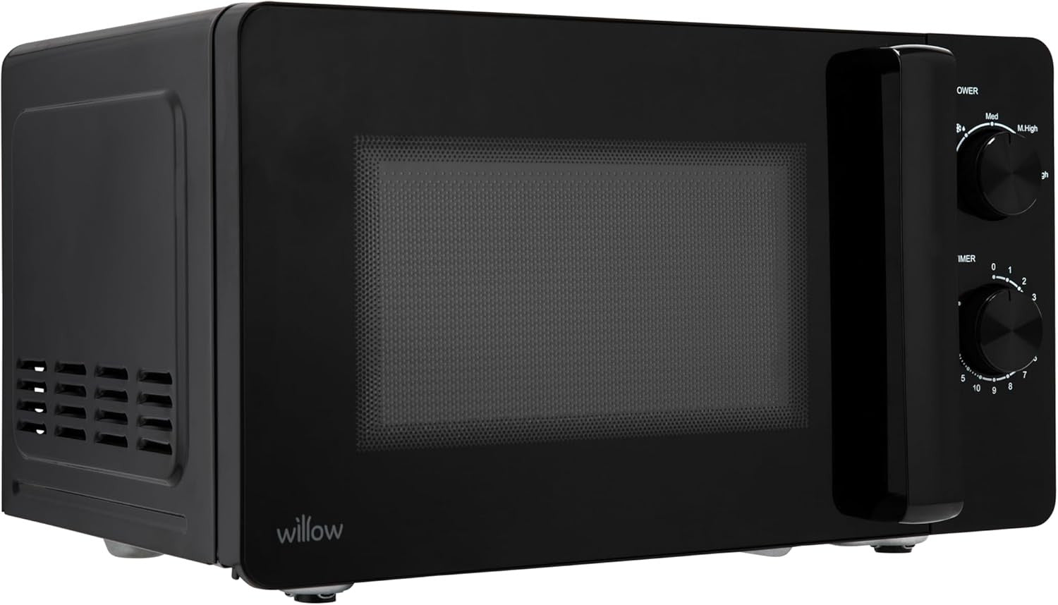 20L 800W Manual Microwave Oven 5 Power Levels Defrost Kitchen