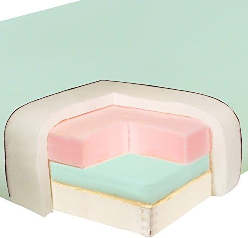 71cm Lightweight Portable Massage Table | Bel Air Spa Bed w/ 6cm Soft Foam Green