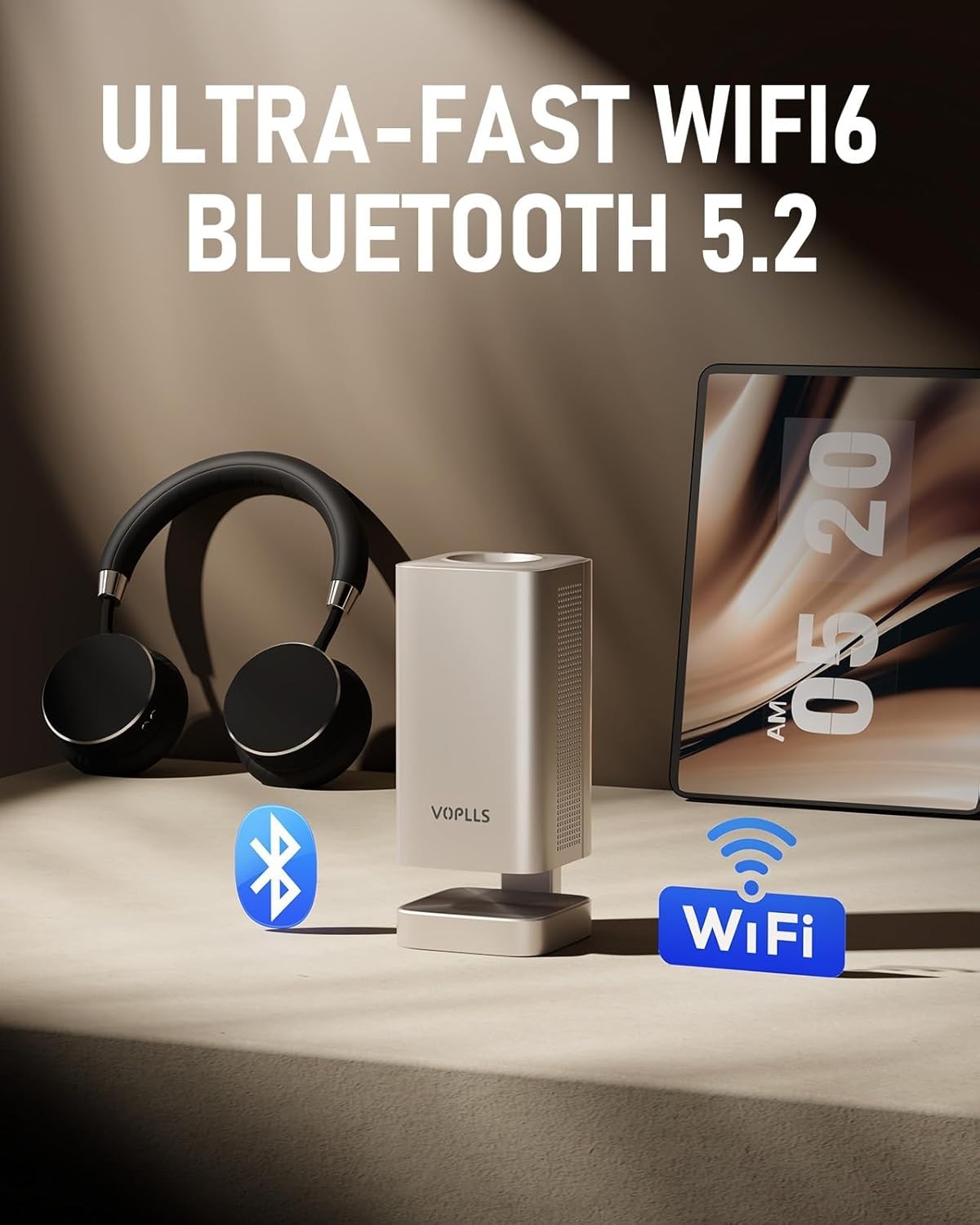 1000ANSI 1080P Smart Projector Netflix WiFi6 Dolby Auto Focus