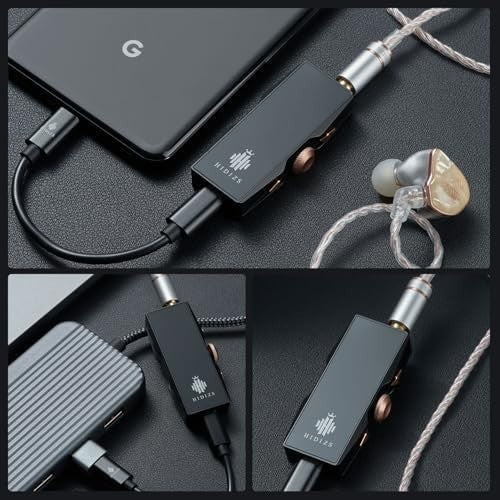 S8 Pro Robin Black HiFi DAC & Headphone Amp Portable Dual CS43131