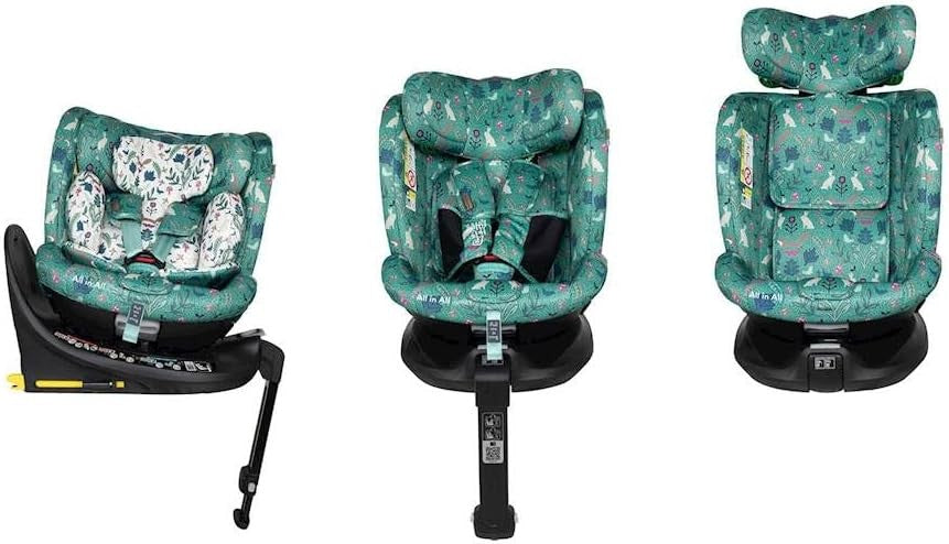 i-Size 360° Spin Car Seat Birth–12 Years ISOFIX ERF Group 0+/1/2/3