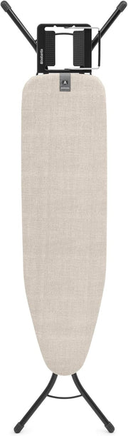 Compact Ironing Board 110x30cm Adjustable Height Stable Steam Iron Rest