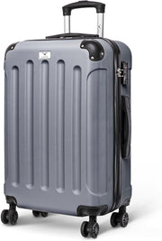 Checked Luggage 28” ABS Hard Case 4 Wheel Spinner with TSA Lock