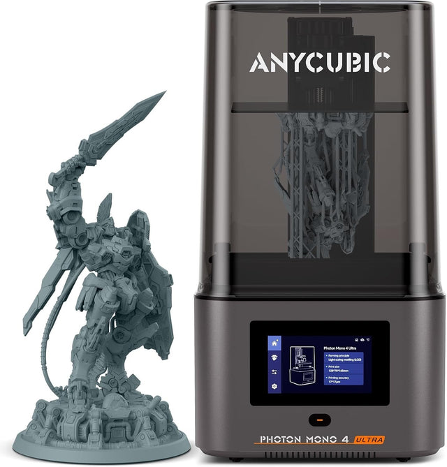 10K Resin 3D Printer 7'' Mono LCD Fast MSLA High Precision Desktop