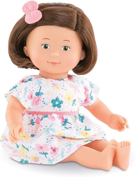 32cm Soft Baby Doll Floral Dress Vanilla Scent Cuddly First Doll Toddler
