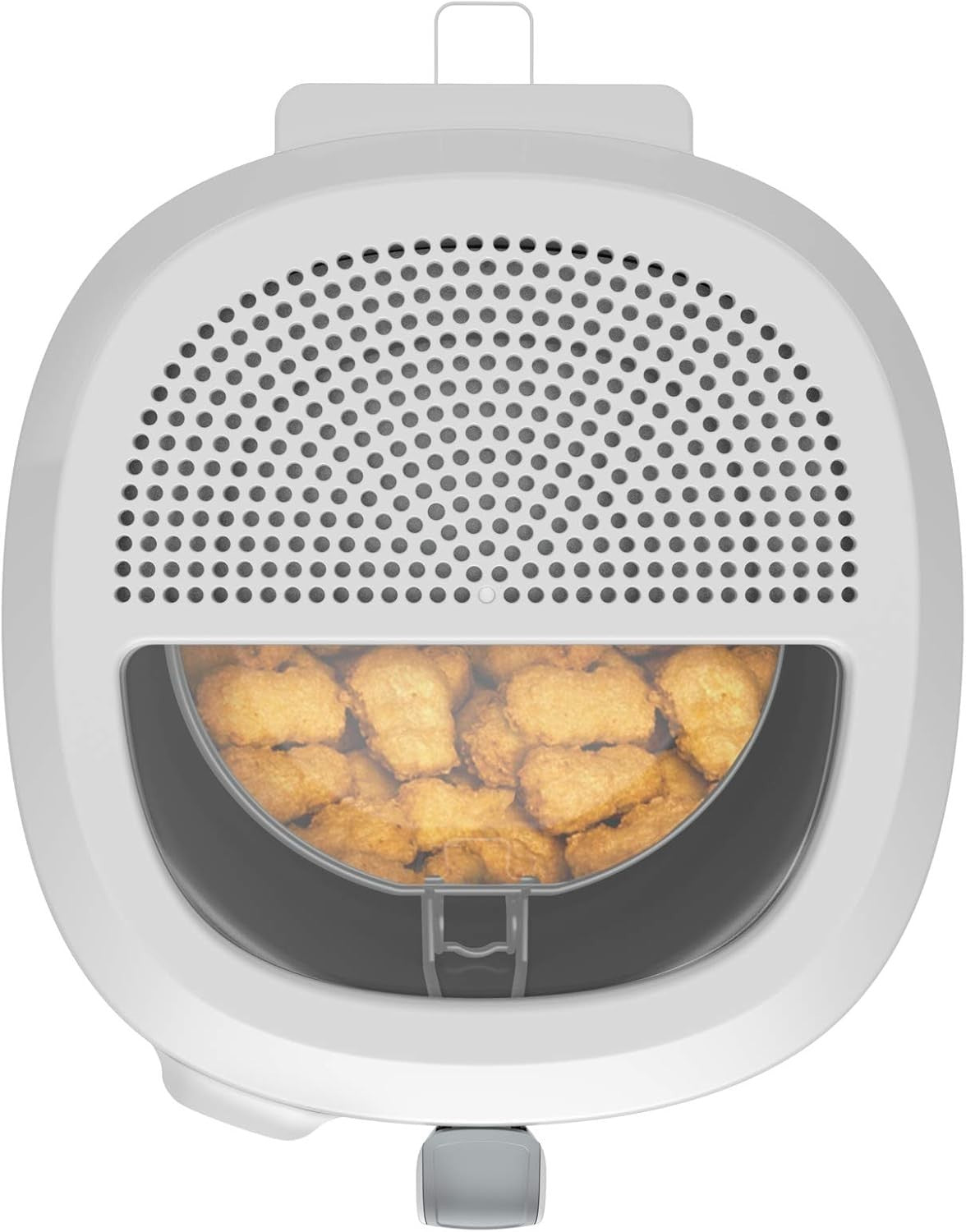 Electric Deep Fat Fryer 1.8L 1470W Compact Fryer 1kg Capacity White